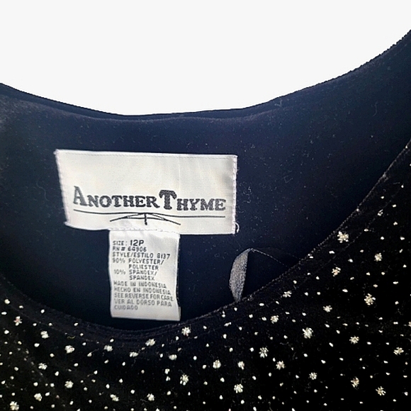 Black Velour Rhinestone Cosmic Star Short Sleeve Maxi Whimsigoth Dress ♥️ - Picture 3 of 6